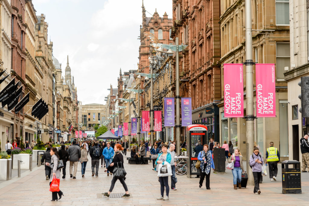 Glasgow,,Scotland,-,June,03,,2015,:,View,Of,Buchanan